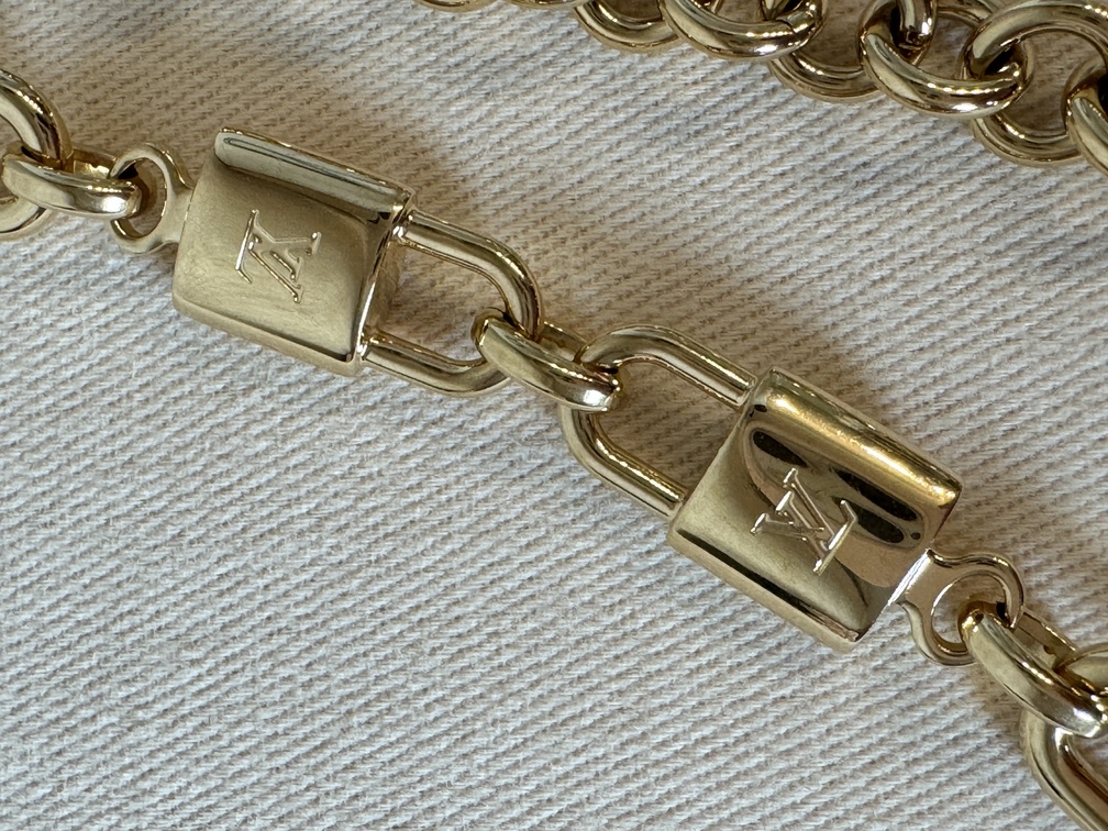Taschenkette 2-reihig gold