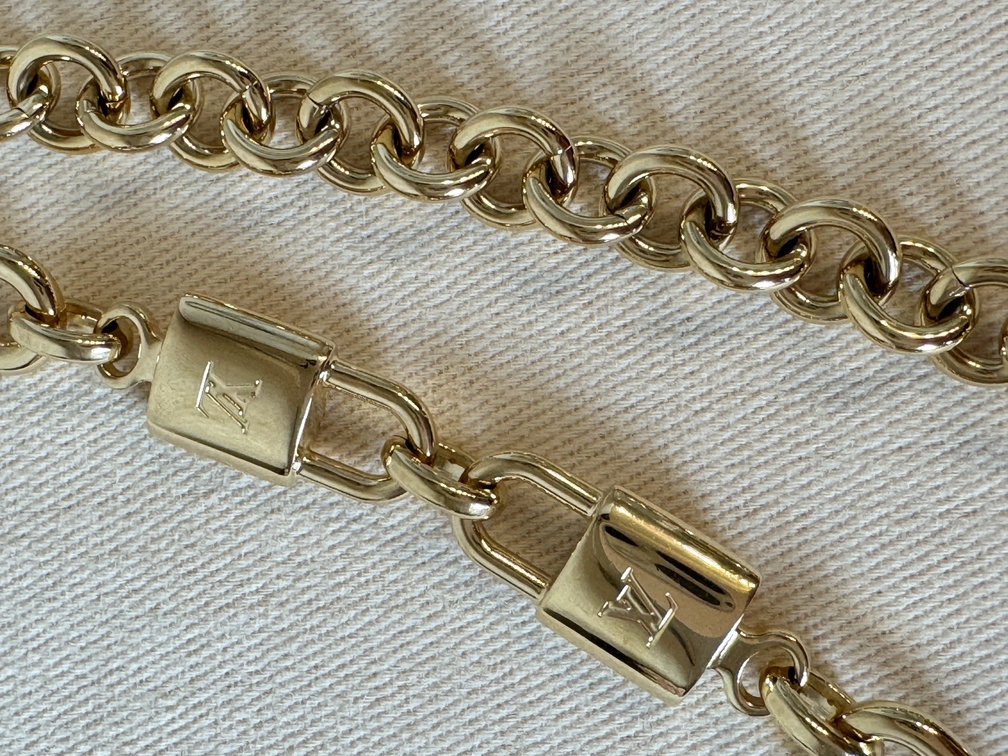 Taschenkette 2-reihig gold