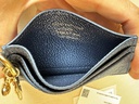 Kartenhalter Empreinte Metallic blue
