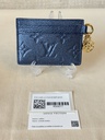 Kartenhalter Empreinte Metallic blue