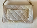 CHANEL Wallet on chain Ombre beige