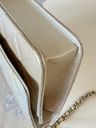 CHANEL Wallet on chain Ombre beige