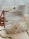 CHANEL Wallet on chain Ombre beige