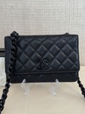 CHANEL Wallet on chain SO BLACK