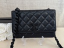 CHANEL Wallet on chain SO BLACK