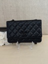 CHANEL Wallet on chain SO BLACK