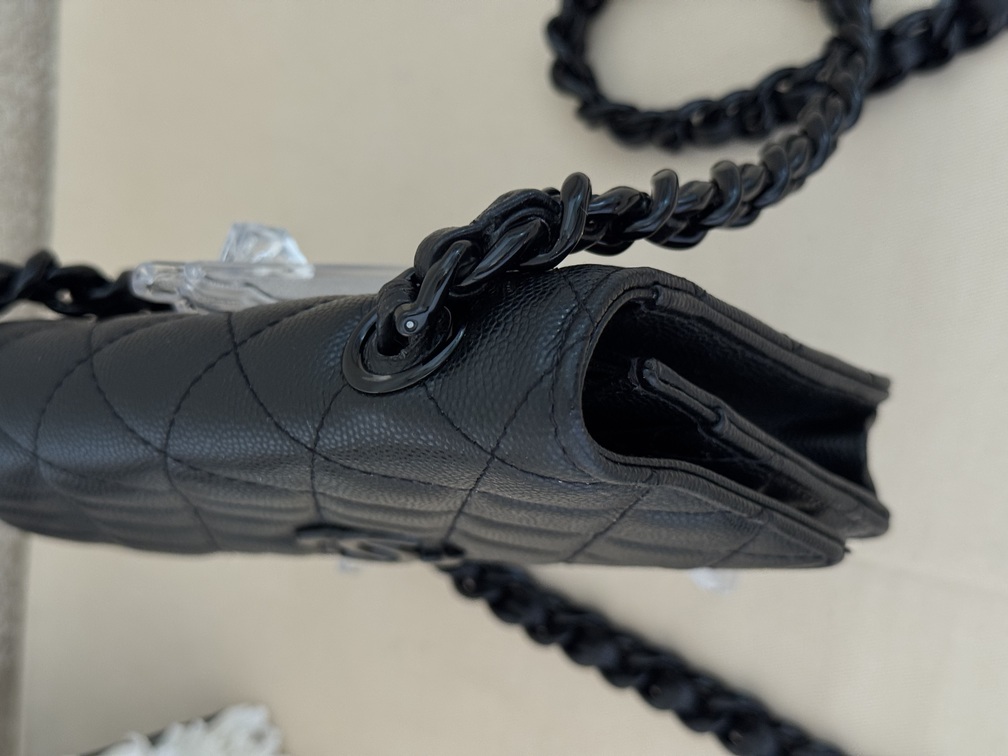 CHANEL Wallet on chain SO BLACK