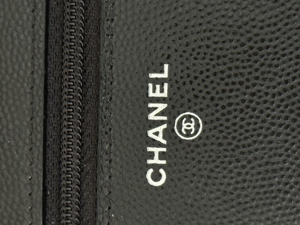 CHANEL Wallet on chain SO BLACK
