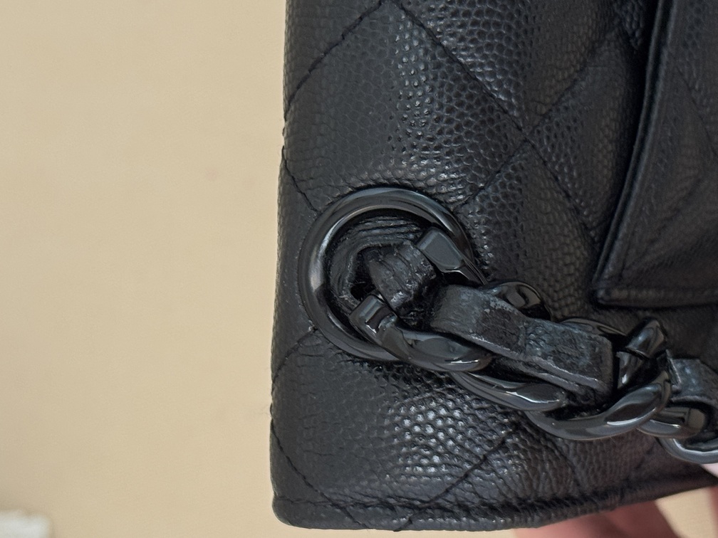 CHANEL Wallet on chain SO BLACK