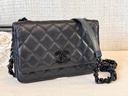 CHANEL Wallet on chain SO BLACK