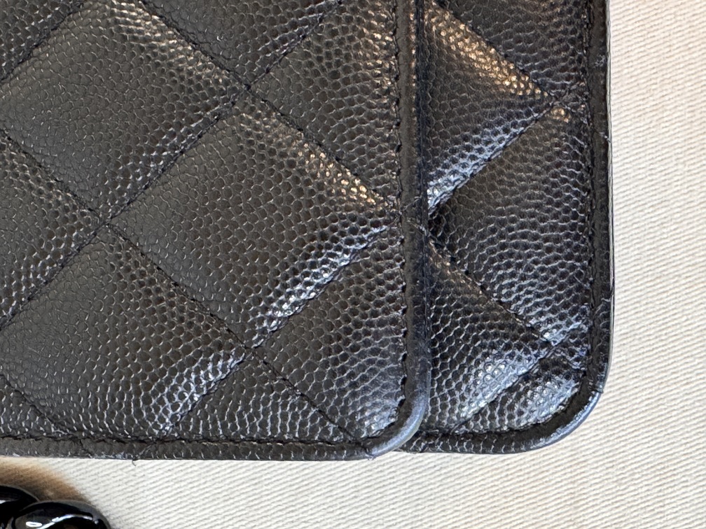 CHANEL Wallet on chain SO BLACK