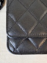 CHANEL Wallet on chain SO BLACK