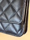 CHANEL Wallet on chain SO BLACK