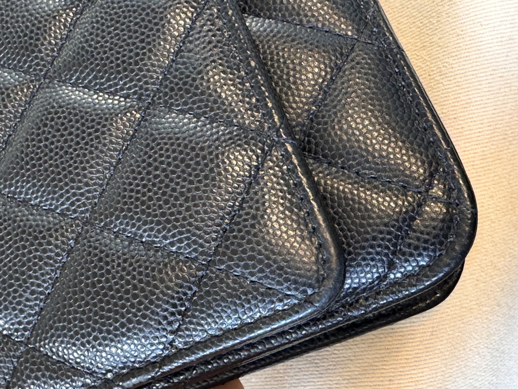 CHANEL Wallet on chain SO BLACK