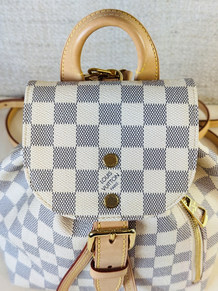Sperone BB Rucksack Damier Azur