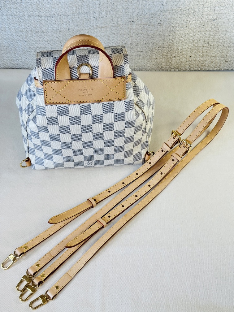 Sperone BB Rucksack Damier Azur
