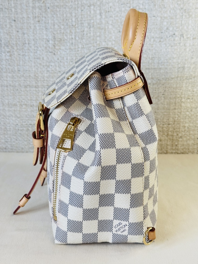 Sperone BB Rucksack Damier Azur