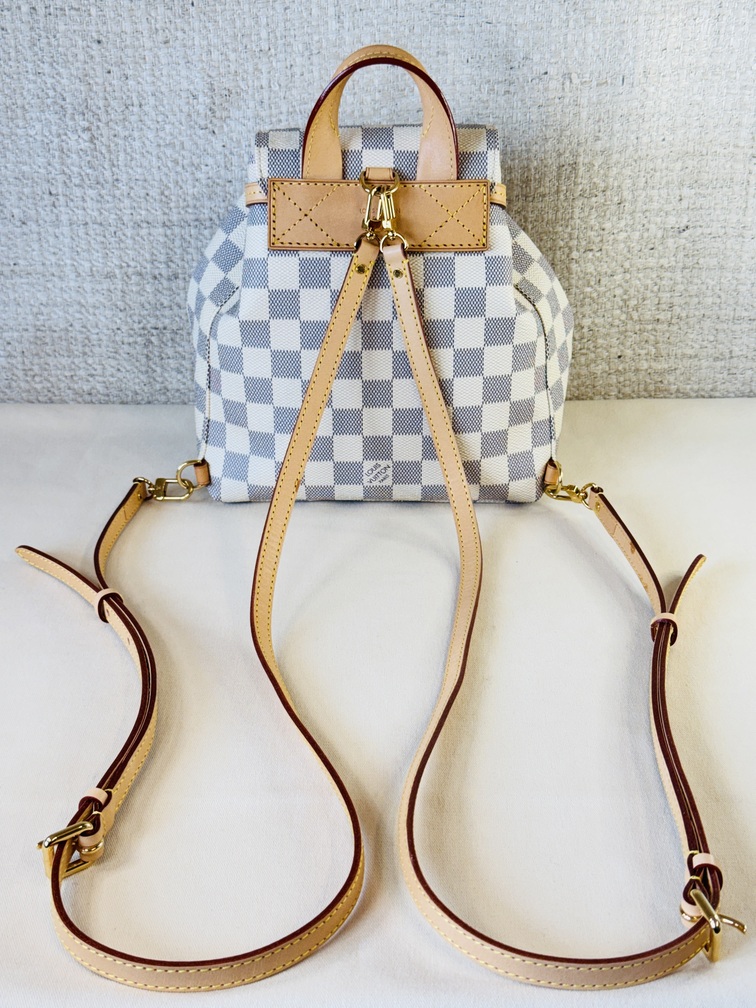 Sperone BB Rucksack Damier Azur
