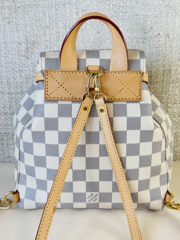 Sperone BB Rucksack Damier Azur