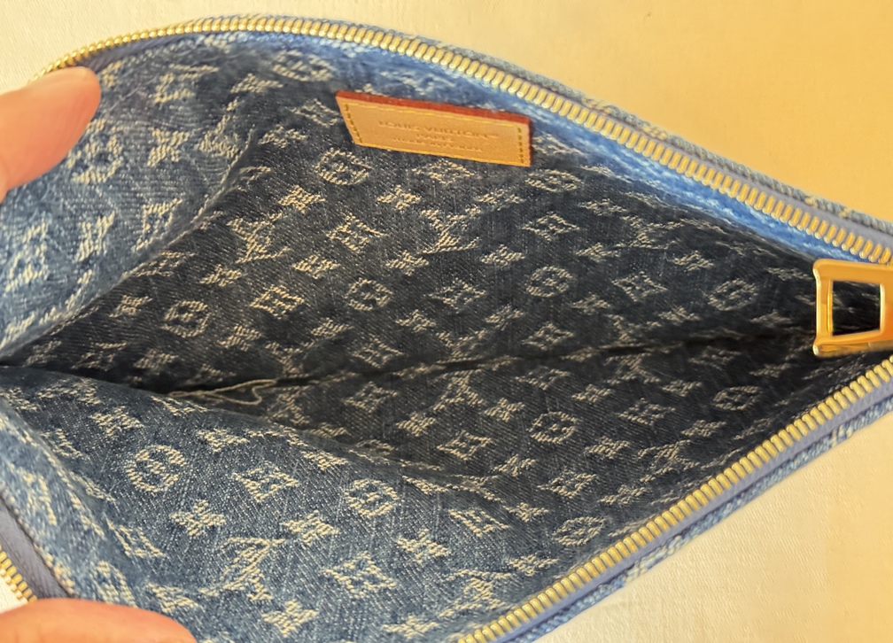 Pouch DENIM blau