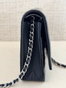 CHANEL Wallet on chain Lackleder schwarz