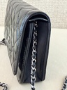 CHANEL Wallet on chain Lackleder schwarz