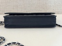 CHANEL Wallet on chain Lackleder schwarz