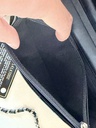 CHANEL Wallet on chain Lackleder schwarz