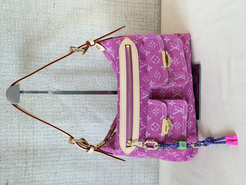 Baggy Denim fuchsia