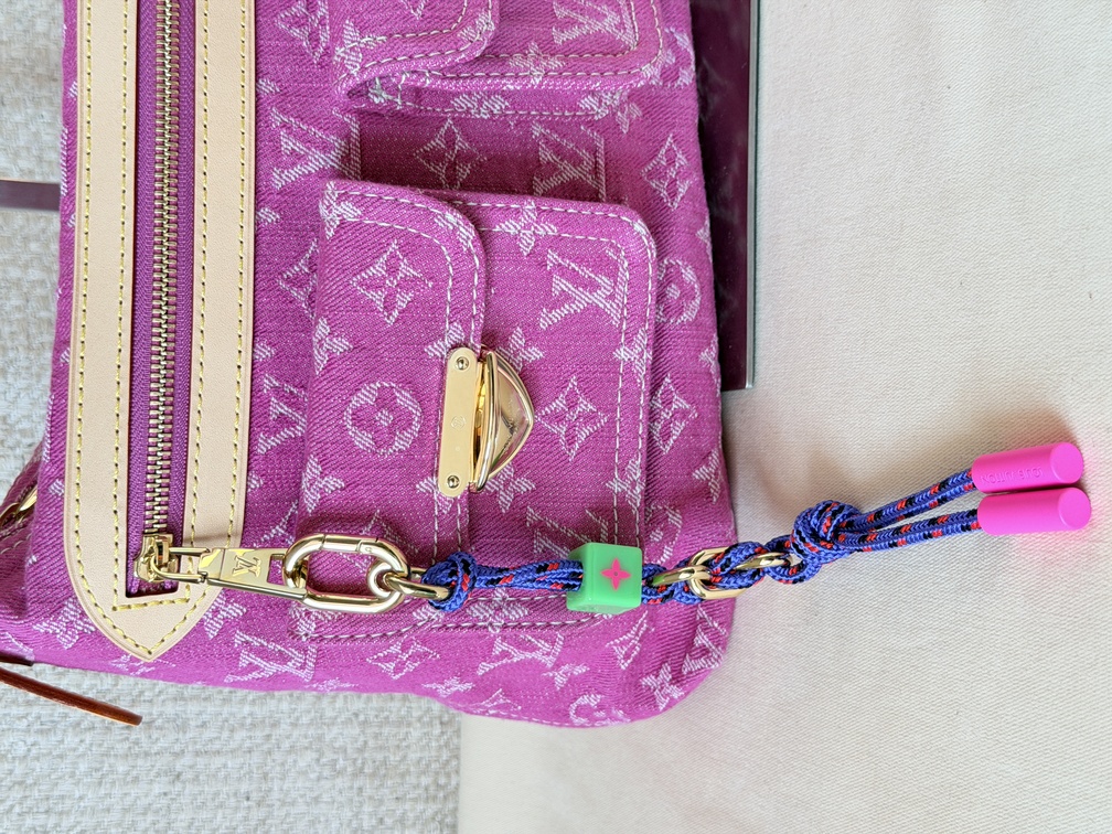 Baggy Denim fuchsia