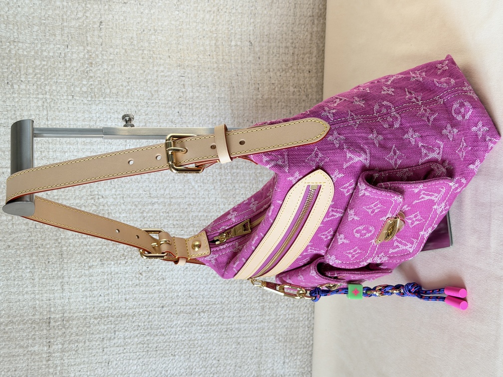 Baggy Denim fuchsia