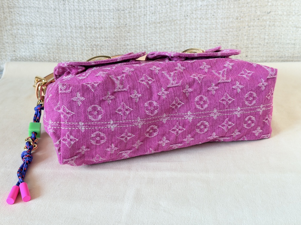 Baggy Denim fuchsia
