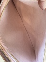 Double Zip Empreinte Rose