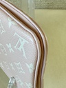 Double Zip Empreinte Rose