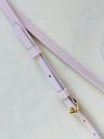 Double Zip Empreinte Rose