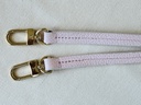 Double Zip Empreinte Rose