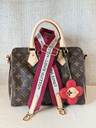 Taschenschmuck Vivienne rot