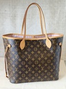Neverfull MM Monogram Rose Ballerine