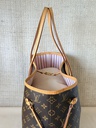 Neverfull MM Monogram Rose Ballerine