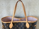 Neverfull MM Monogram Rose Ballerine
