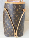Neverfull MM Monogram Rose Ballerine