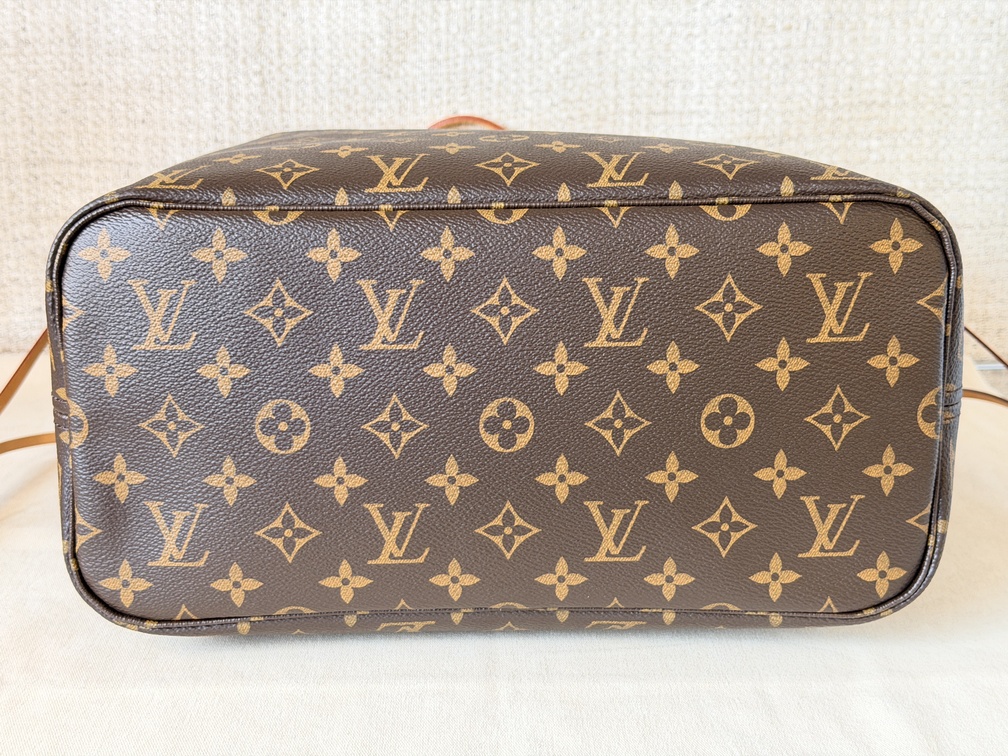 Neverfull MM Monogram Rose Ballerine
