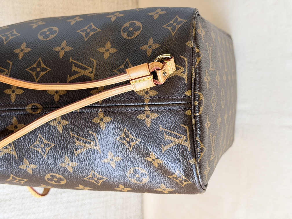 Neverfull MM Monogram Rose Ballerine