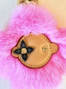 Taschenschmuck Vivienne pink