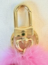 Taschenschmuck Vivienne pink