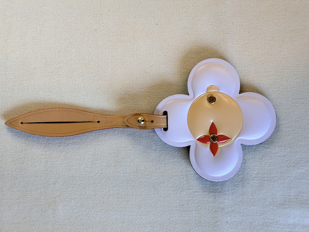 Taschenschmuck Vivienne light rose