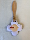 Taschenschmuck Vivienne light rose