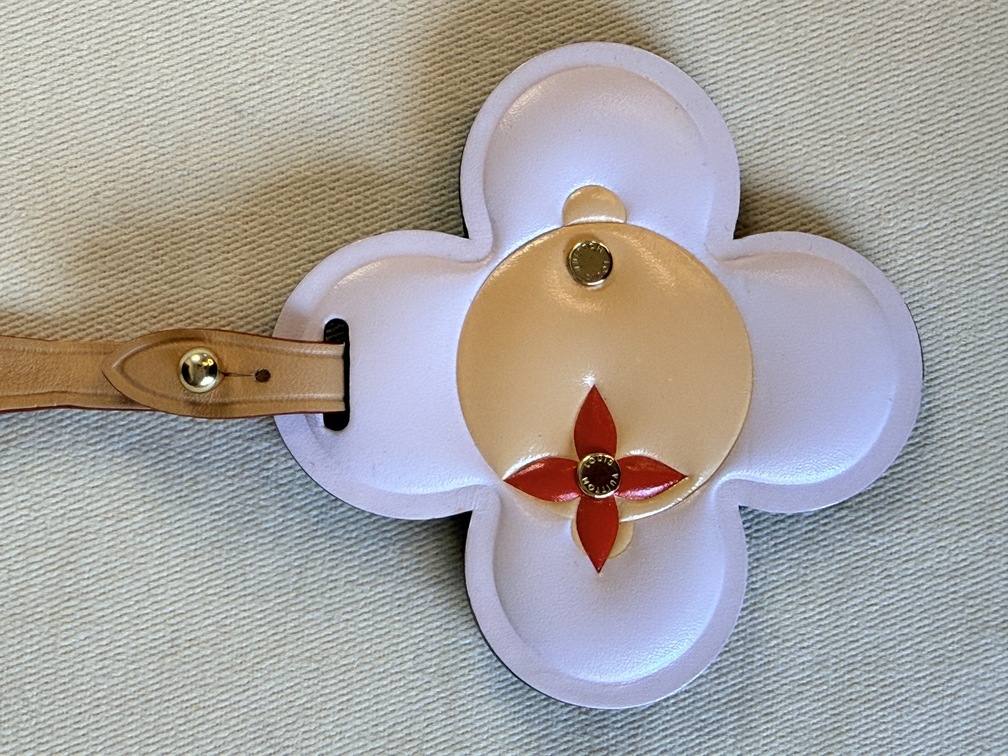 Taschenschmuck Vivienne light rose