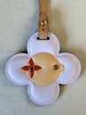 Taschenschmuck Vivienne light rose