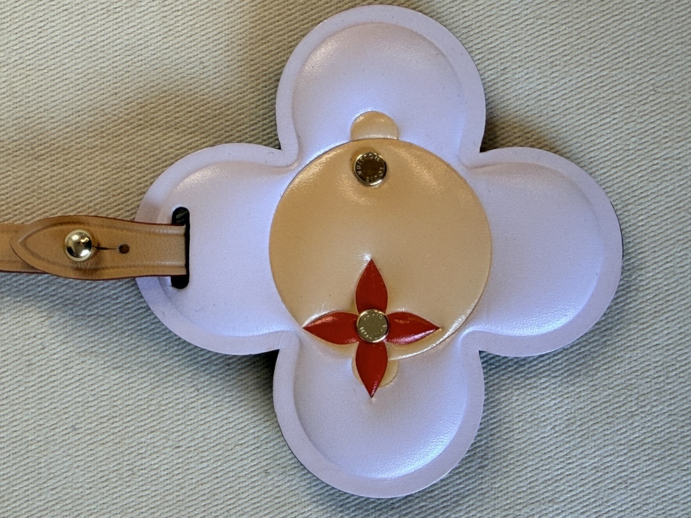 Taschenschmuck Vivienne light rose